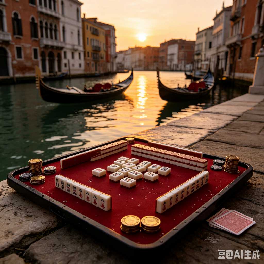 trendy color mahjong set